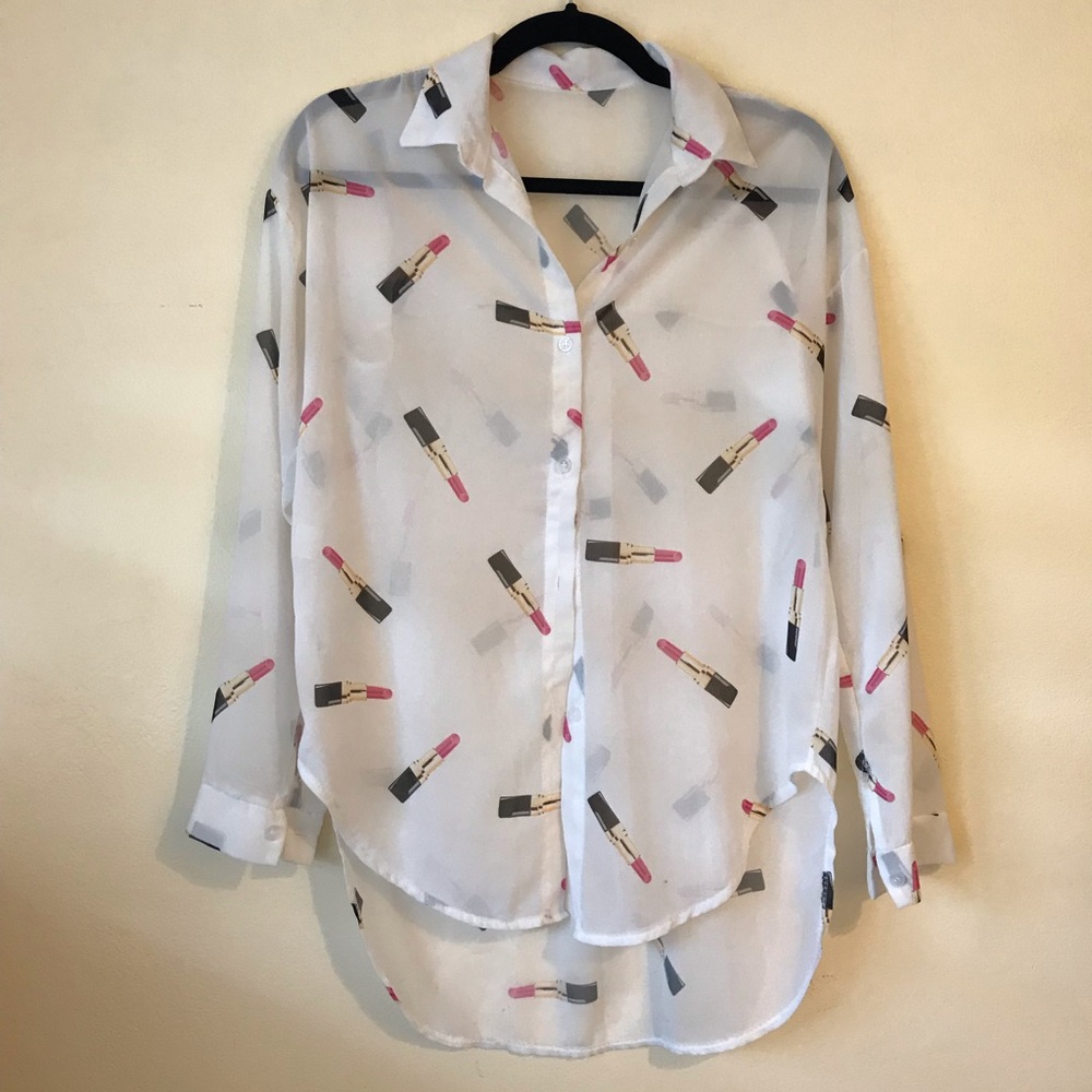Sheer blouse
